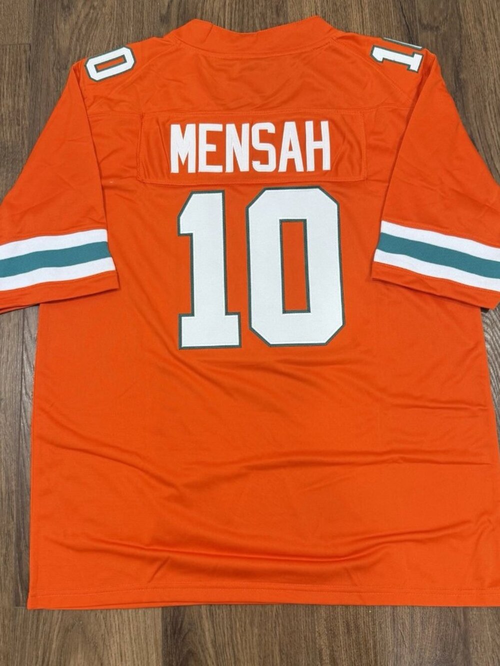 Darian Mensah Green Jersey Stitched Vapor